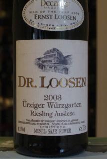 2003 Dr.Loosen ürziger Würzgarten Riesling Ausles